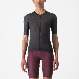 Castelli AERO PRO 7.0 W Jersey Dames Zwart | YHQ036891