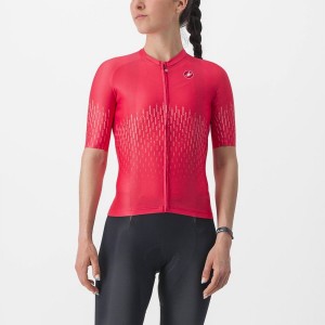 Castelli AERO PRO W Jersey Dames Rood | OGW930162