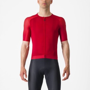 Castelli AERO RACE 7.0 Jersey Heren Rood | TRE692835