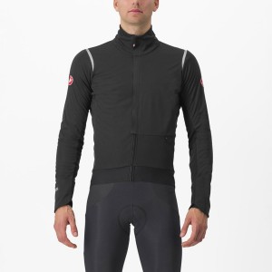 Castelli ALPHA DOPPIO ROS Jassen Heren Zwart Zilver Donker | PXY063512