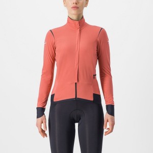 Castelli ALPHA FLIGHT ROS W Jassen Dames Rood Zwart Zwart | AKD306975