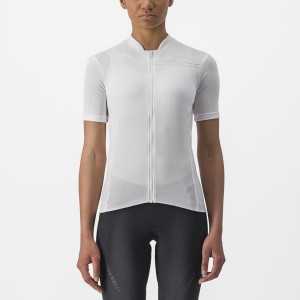 Castelli ANIMA 4 Jersey Dames Wit | TQP574382