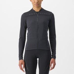 Castelli ANIMA 4 LONG SLEEVE Jersey Dames Zwart | RZX610273