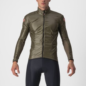 Castelli ARIA SHELL Bescherming Heren Bruin | OBK280193