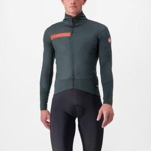 Castelli BETA RoS Jassen Heren Groen Rood Oranje | MPK182973