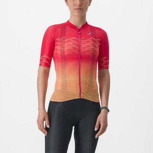 Castelli CLIMBER'S 2.0 W Jersey Dames Oranje | ITB631749