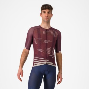 Castelli CLIMBER'S 4.0 Jersey Heren Diepbordeaux Zilver | MDR549018