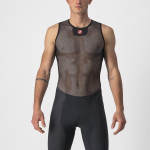 Castelli CORE MESH 3 SLEEVELESS Basislaag Heren Zwart | VXL347259