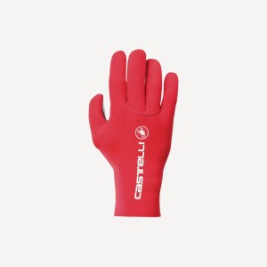 Castelli DILUVIO C Handschoenen Heren Rood | AKF891725