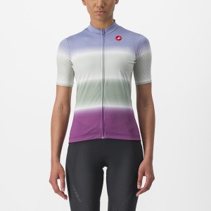 Castelli DOLCE Jersey Dames Paars Wit | AJL782134