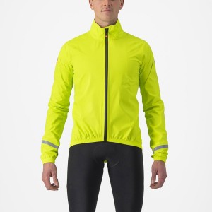 Castelli EMERGENCY 2 RAIN Bescherming Heren Lichtgroen | KOL693204