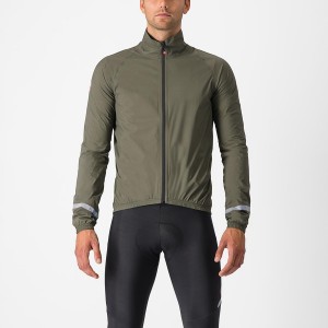 Castelli EMERGENCY 2 RAIN Bescherming Heren Groen | HZU072864