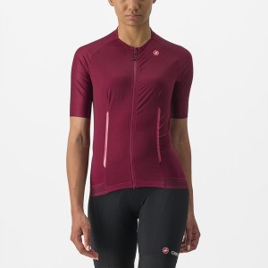 Castelli ENDURANCE W Jersey Dames Bordeaux | GKM596024