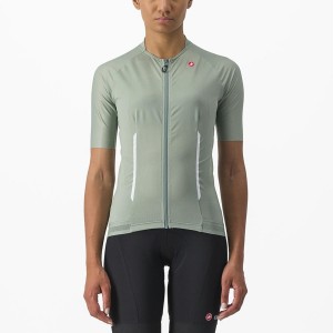 Castelli ENDURANCE W Jersey Dames Groen | YAZ257809