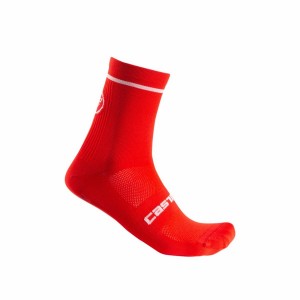 Castelli ENTRATA 13 Sokken Heren Rood | MGK027953