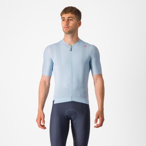 Castelli ESPRESSO Jersey Heren Blauw Blauw | PIF627891