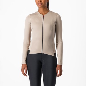 Castelli FLY LS W Jersey Dames Grijs | NDC468703