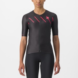 Castelli FREE SPEED 2 W RACE TOP Pakken Dames Zwart | YNJ291306