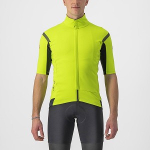 Castelli GABBA RoS 2 Jassen Heren Lichtgroen Donkergrijs | ZRO863907