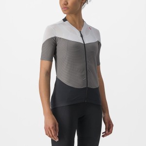 Castelli GRADIENT COLOR BLOCK Jersey Dames Grijs Zilver Grijs | APF395248