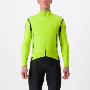 Castelli PERFETTO RoS 2 Jassen Heren Lichtgroen Donkergrijs | XEJ874392