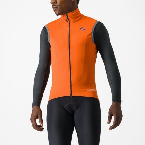 Castelli PERFETTO RoS 2 Vest Heren Rood Oranje | CDJ698724