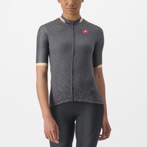 Castelli PEZZI Jersey Dames Donkergrijs | EIR319805