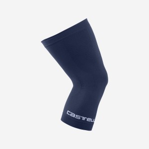 Castelli PRO SEAMLESS KNEE WARMER Beenwarmer Heren Blauw | ENG356201