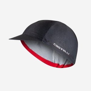 Castelli ROSSO CORSA 2 Pet Heren Zwart | ZQE903526