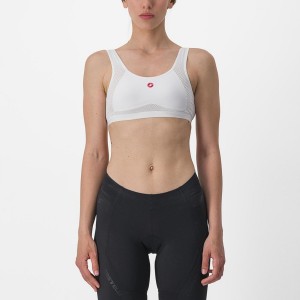 Castelli ROSSO CORSA BRA Basislaag Dames Wit | ZLX293846