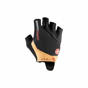 Castelli ROSSO CORSA PRO V Handschoenen Heren Zwart Bruin | OLV726485