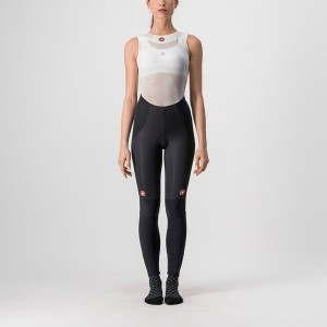 Castelli SORPASSO RoS W Leggings Dames Zwart Zilver | LBW697582