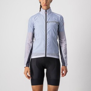 Castelli SQUADRA STRETCH W Bescherming Dames Zilver Grijs Donkergrijs | UYS730125