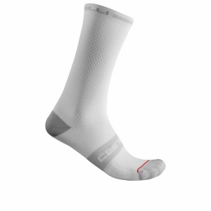 Castelli SUPERLEGGERA T 18 Sokken Heren Wit | DJP092518