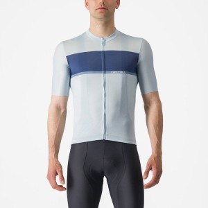 Castelli TRADIZIONE Jersey Heren Blauw Blauw Grijs | LBK358692