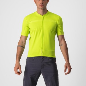 Castelli UNLIMITED ALLROAD Jersey Heren Lichtgroen | OST645103