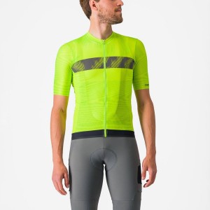 Castelli UNLIMITED ENDURANCE Jersey Heren Lichtgroen Donkergrijs | DZS670423