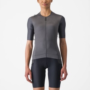 Castelli UNLIMITED PRO W Jersey Dames Donkergrijs | HSN423769