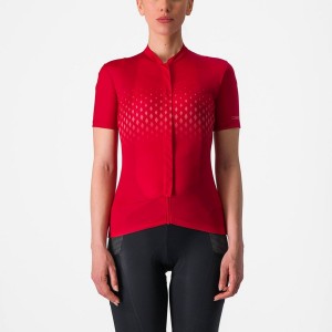 Castelli UNLIMITED SENTIERO 3 Jersey Dames Rood Rood | KMD369517