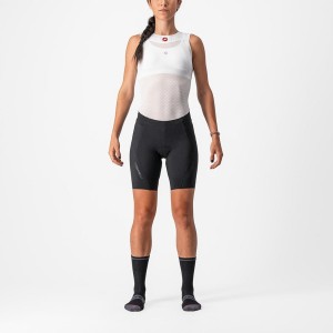 Castelli VELOCISSIMA 3 Korte Broek Dames Zwart Zwart | CXQ270486