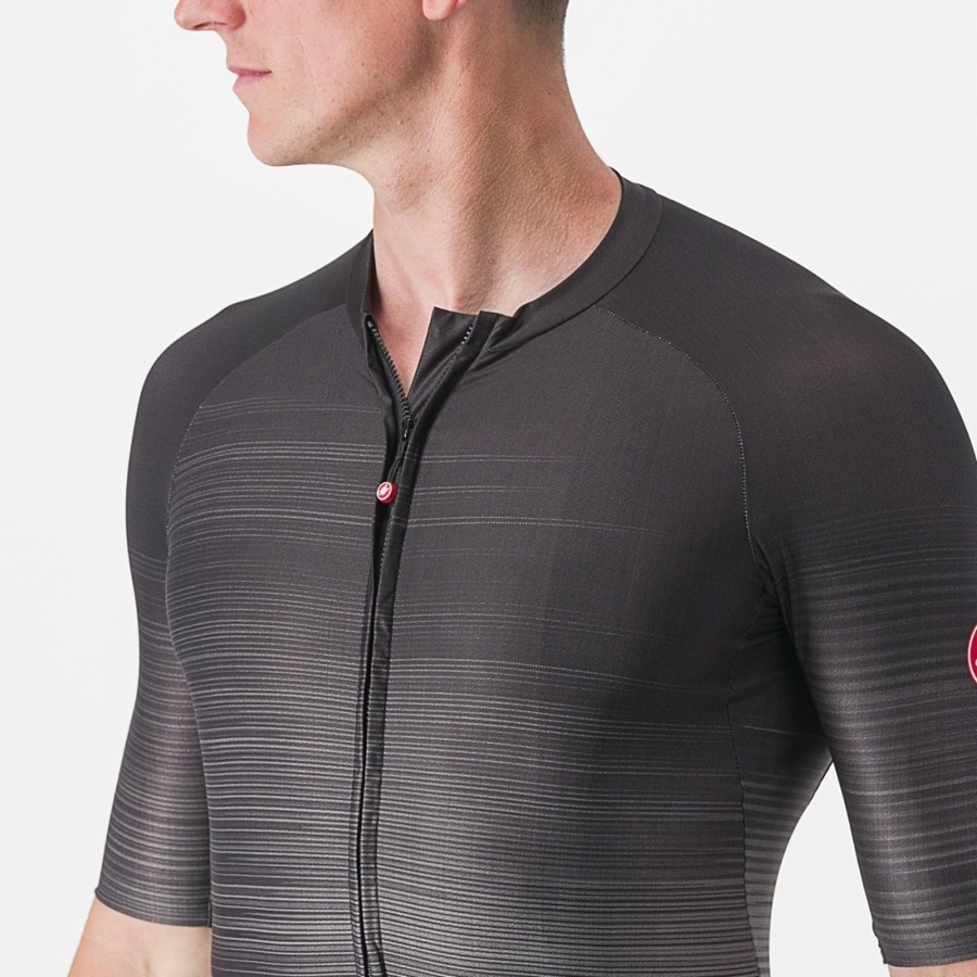 Castelli AERO RACE 6.0 Jersey Heren Zwart | YQA872650