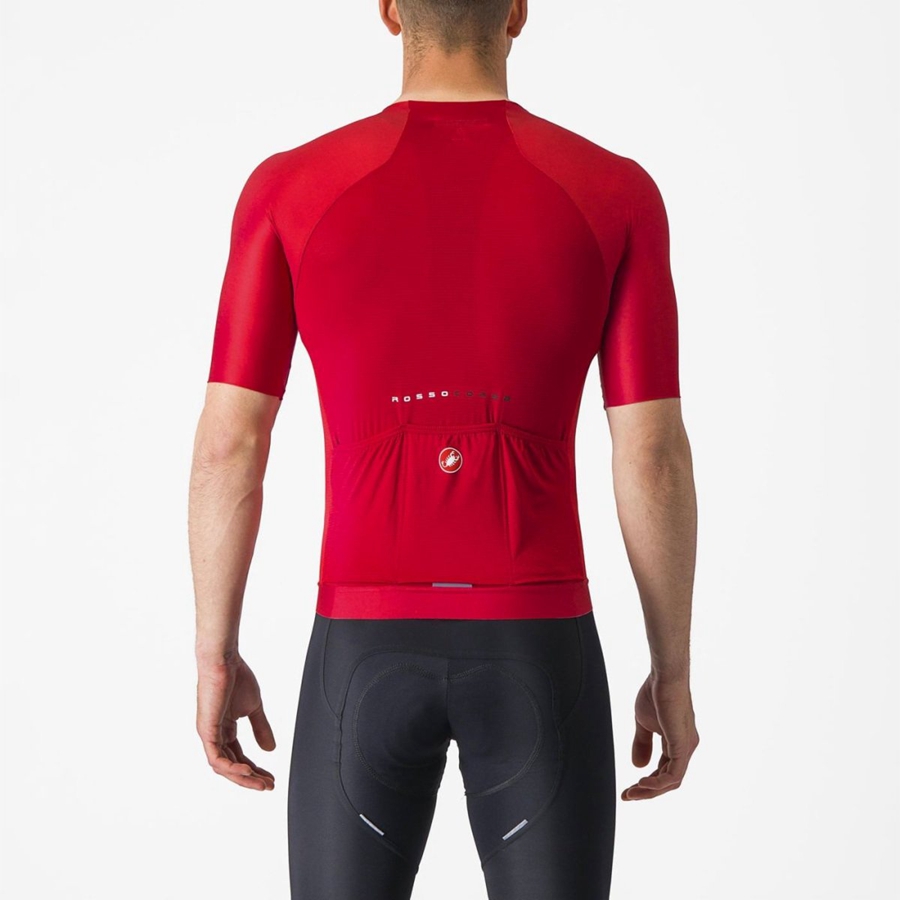 Castelli AERO RACE 7.0 Jersey Heren Rood | TRE692835