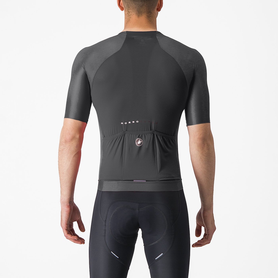 Castelli AERO RACE 7.0 Jersey Heren Zwart | ZFV058317