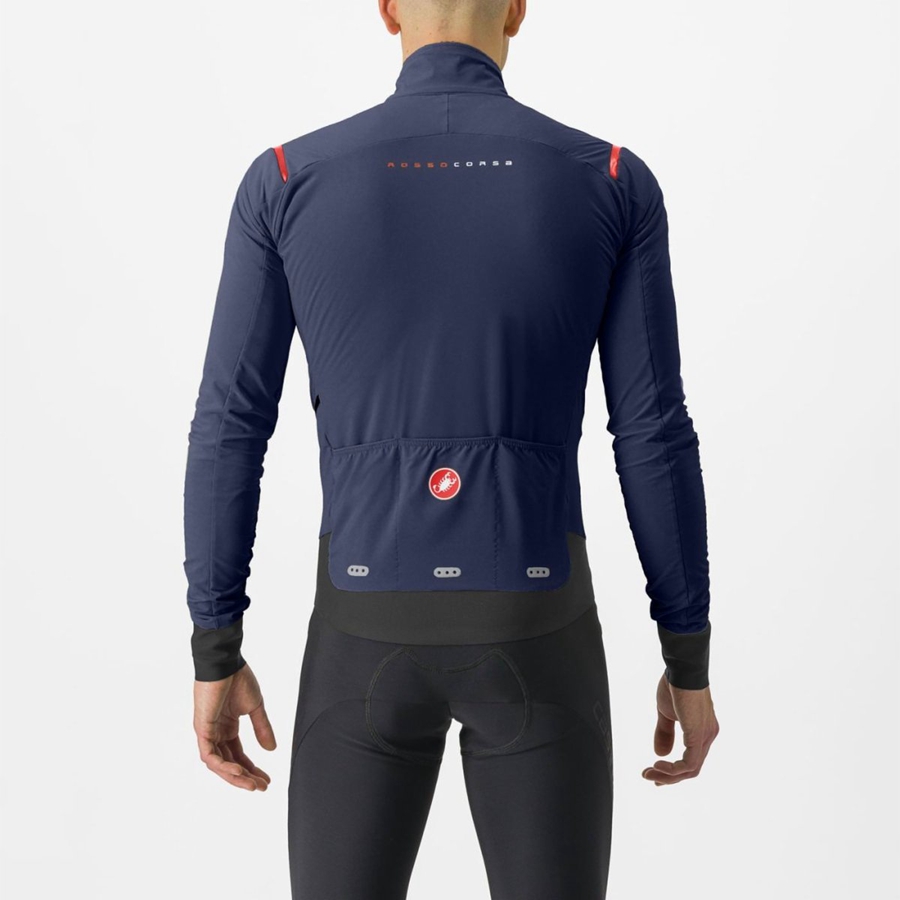 Castelli ALPHA FLIGHT ROS Jassen Heren Blauw Rood | IBP463580