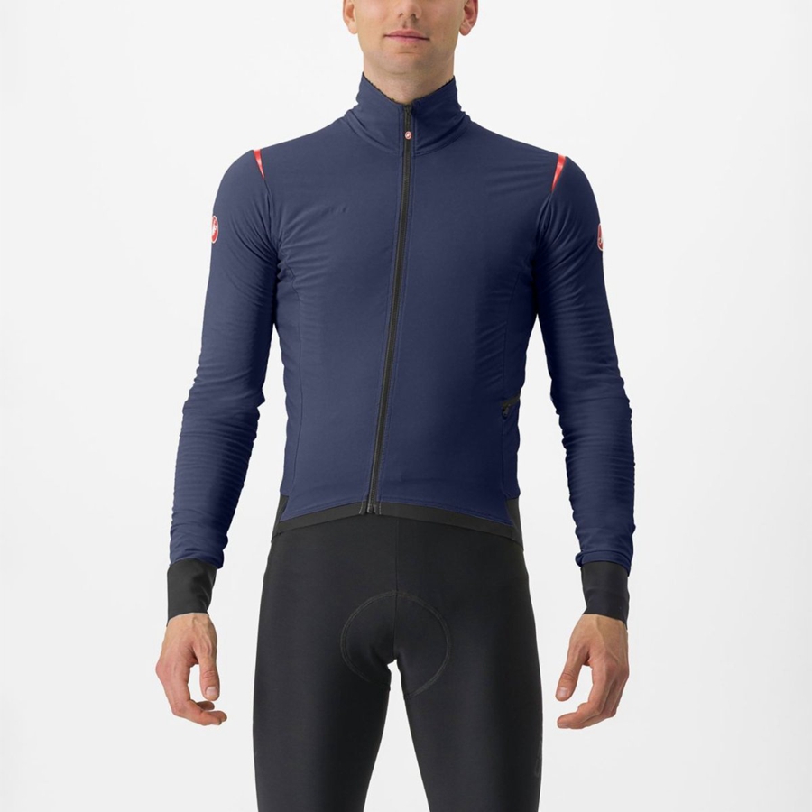 Castelli ALPHA FLIGHT ROS Jassen Heren Blauw Rood | IBP463580