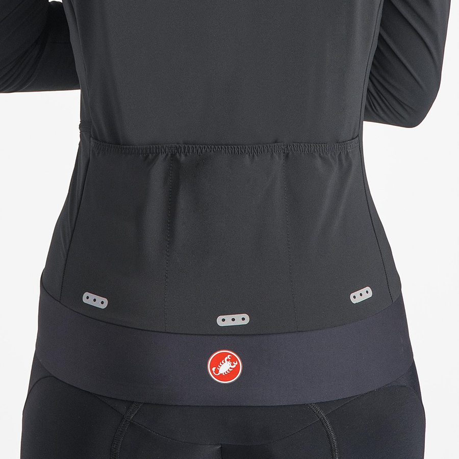 Castelli ALPHA FLIGHT ROS W Jassen Dames Zwart Zwart | LVB385974