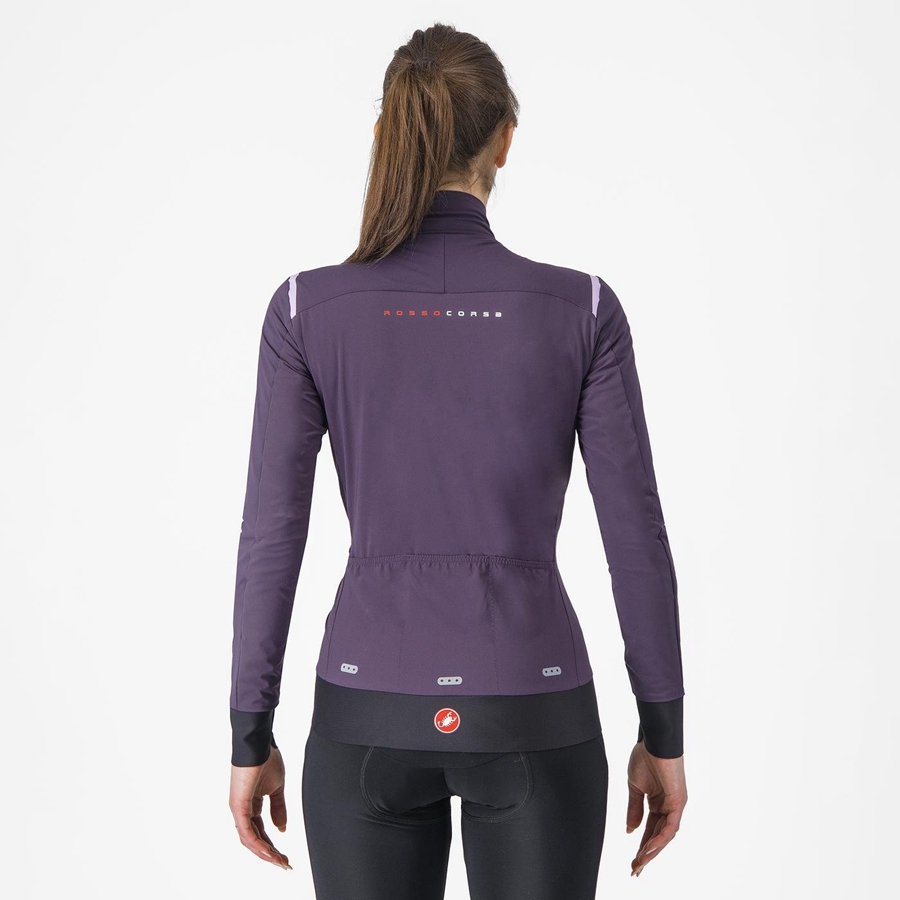 Castelli ALPHA FLIGHT ROS W Jassen Dames Paars | NOB907586