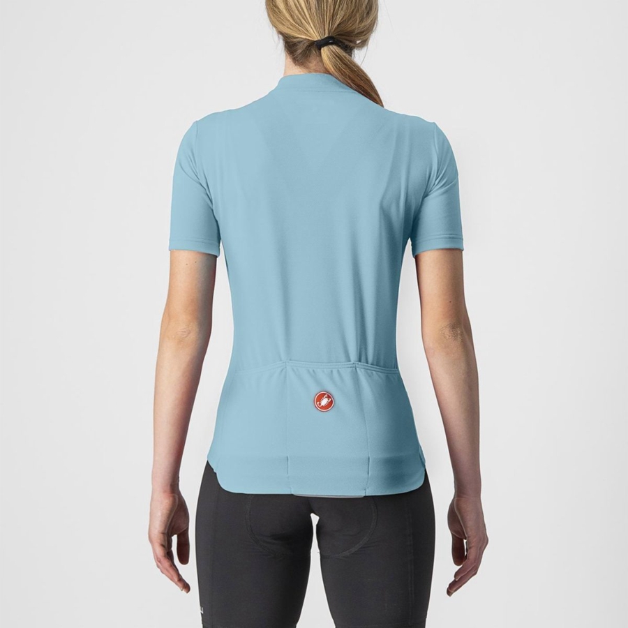 Castelli ANIMA 3 Jersey Dames Blauw | YVT693857