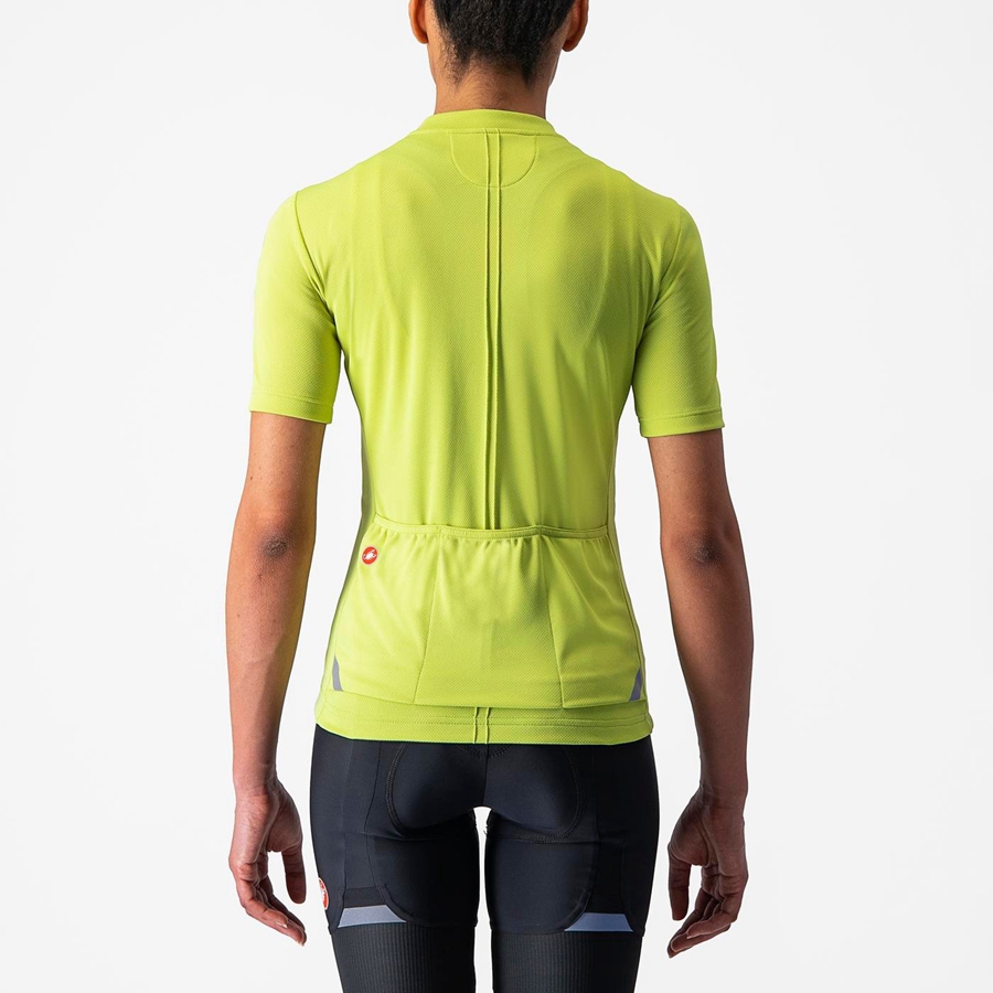 Castelli ANIMA 4 Jersey Dames Lichtgroen | XAC867521