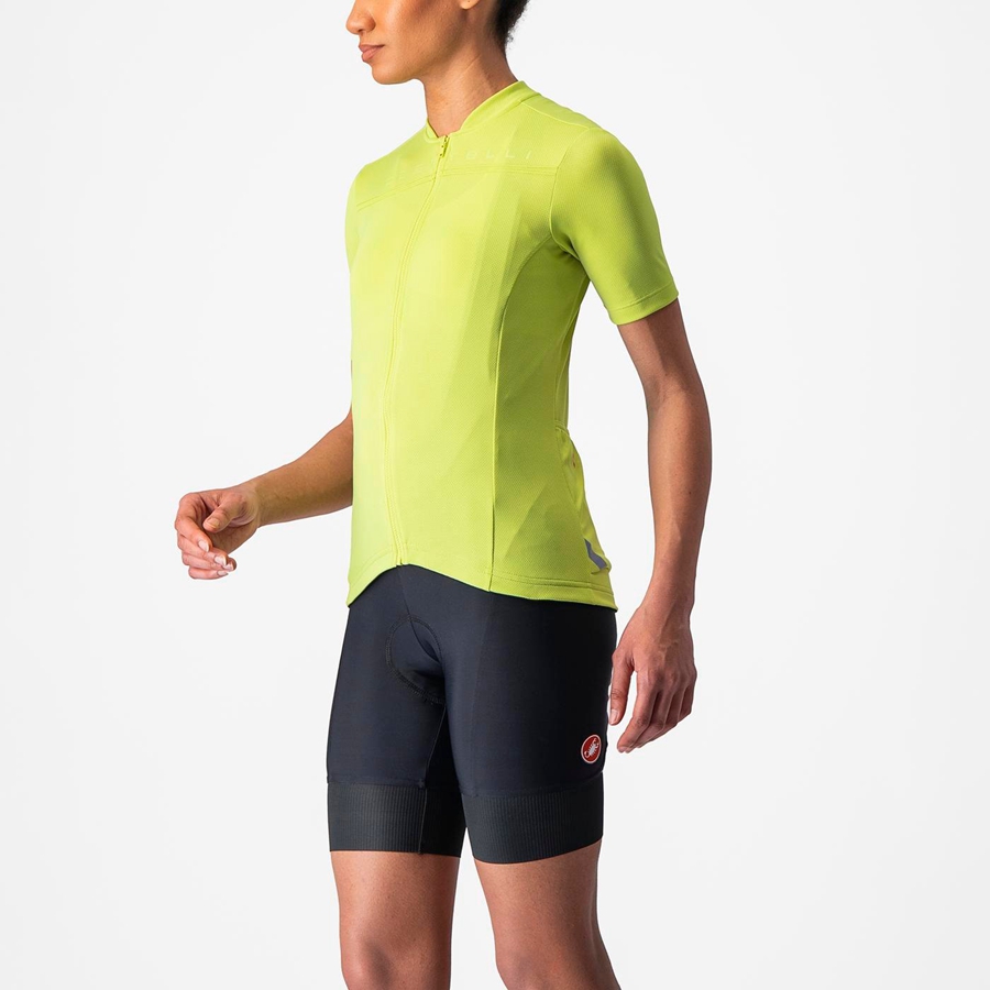 Castelli ANIMA 4 Jersey Dames Lichtgroen | XAC867521